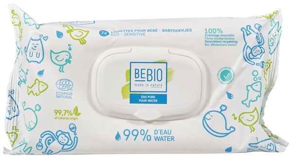 Bebio lingettes pour bébé 99 % eau